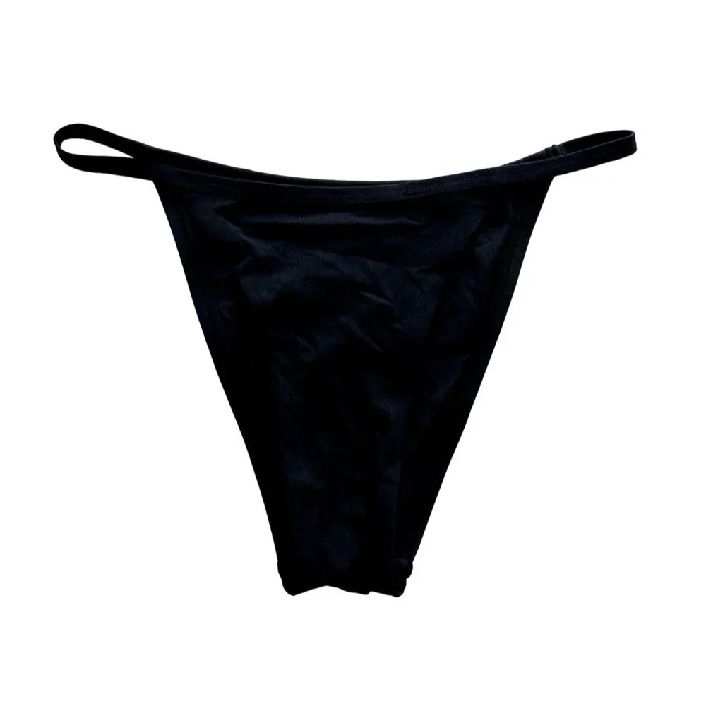 MONDAY Swimwear Barbados Bikini Bottoms in Black